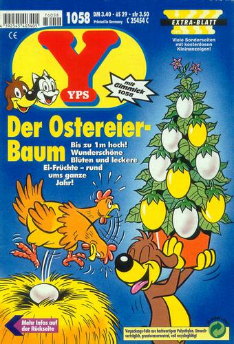 PEZ - Books - Comics - YPS No. 1058