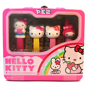 PEZ - Hello Kitty - Tin set - D