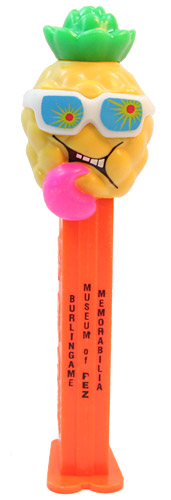 PEZ - Burlingame PEZ Museum - Sour Pineapple - Yellow Head
