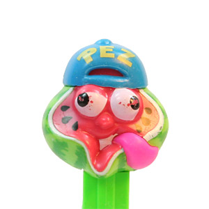 PEZ - Burlingame PEZ Museum - Sour Watermelon - Light Green Head