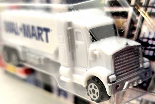 PEZ - Advertising Walmart 1992 - Truck - White cab, white trailer