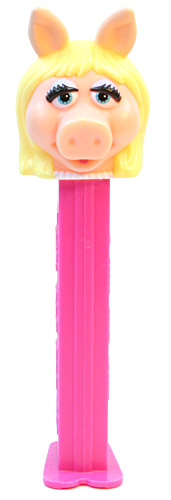 PEZ - Animated Movies and Series - Muppets - 2012 - Miss Piggy - C