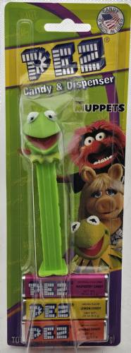 PEZ - Animated Movies and Series - Muppets - 2012 - Kermit - C