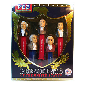 PEZ - US Presidents - Presidents Volume 1: 1789-1825