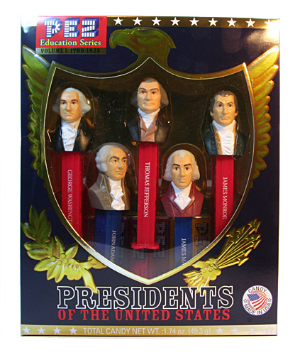 PEZ - US Presidents - Presidents Volume 1: 1789-1825