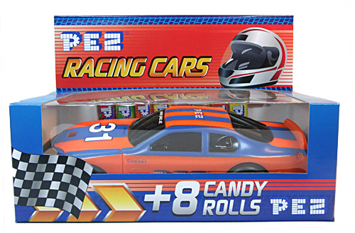 PEZ - PEZ Miscellaneous - PEZ Sports Car - Orange Blue