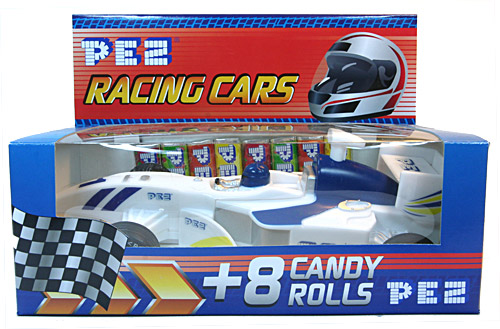 PEZ - PEZ Miscellaneous - Racing Car - White