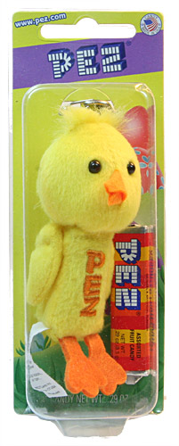 PEZ - Plush Dispenser - Easter - Yellow Chicken