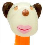 PEZ - Barkina White GITD Head on Spiderweb