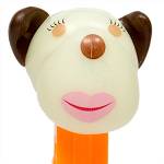 PEZ - Barkina  White GITD Head on Spiderweb