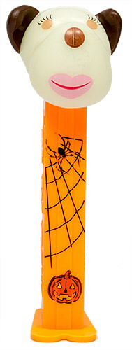 PEZ - AWL / SOS - Halloween 2011 - Barkina - White GITD Head