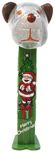 PEZ - AWL / SOS - Christmas 2011 - Barky Brown - Crystal Glitter Head