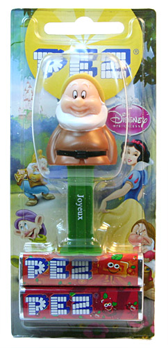 PEZ - Snow White and the Seven Dwarfs - French - Joyeux