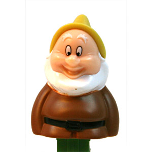 PEZ - Snow White and the Seven Dwarfs - French - Joyeux