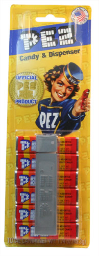 PEZ - Visitor Center - Regular Remake - Dull Silver Top