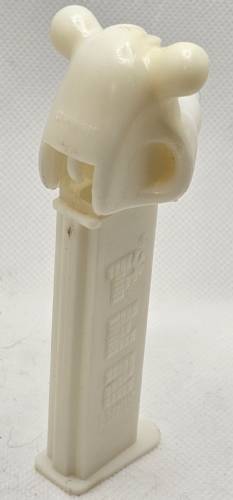 PEZ - PEZ Miscellaneous - Icee Bear - Ivory Head, White Face, No Mark, Smooth Eyes