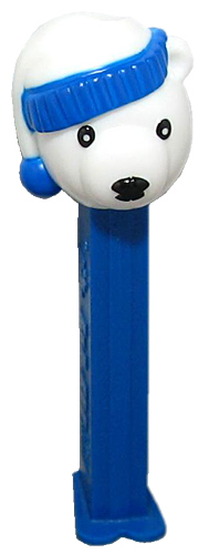 PEZ - Finnish Pez Gathering - 2012 - Polar Bear - White and Blue Hat - C