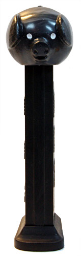 PEZ - Merry Music Makers - Pig Whistle - Black