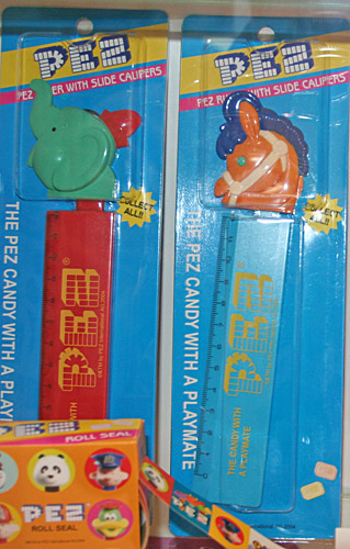 PEZ - Rulers - Rulers with Slide Calipers - Pony