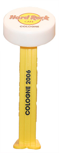 PEZ - Advertising Dispenser - Hard Rock Cafe - Cologne 2006