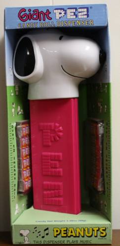 PEZ - Giant PEZ - Peanuts - Snoopy - without collar