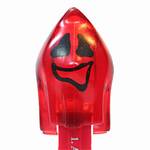 PEZ - Naughty Neil Crystal Red on Silver imprint