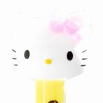PEZ - Hello Kitty  White Head Pink Crystal Bow on GO PEZ JAPAN!