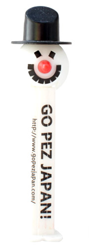 PEZ - Convention - Go Pez Japan - 2011 - Snowman - White Head - C