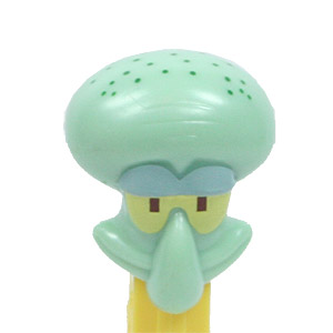 PEZ - SpongeBob SquarePants - Squidward Tentacles - darker