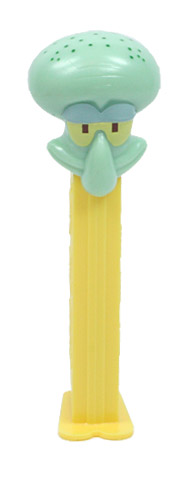 PEZ - SpongeBob SquarePants - Squidward Tentacles - darker