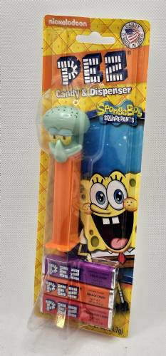 PEZ - SpongeBob SquarePants - Squidward Tentacles - darker