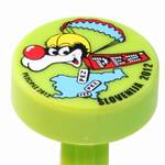 PEZ - Puck Light Green Yellow Helmet