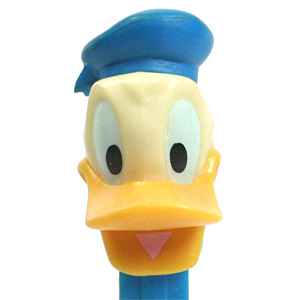 PEZ - Disney Classic - Donald Duck - Off-White Head - F