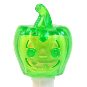 PEZ - Linz Gathering - 2012 - Pumpkin - Crystal Green Head - E