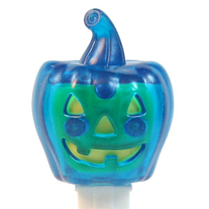 PEZ - Linz Gathering - 2012 - Pumpkin - Crystal Blue Head - E