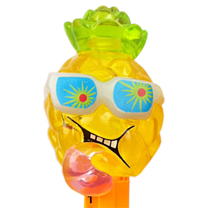 PEZ - Minnesota PEZ 2011 - Sour Pineapple - Yellow Crystal Head