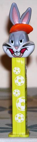 PEZ - Football Bugs Bunny "Footballer Bugs" - Eyes Half Open