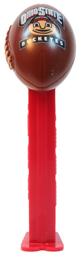 PEZ - NCAA Football - Mascot - Ohio State University Brutus Buckeye