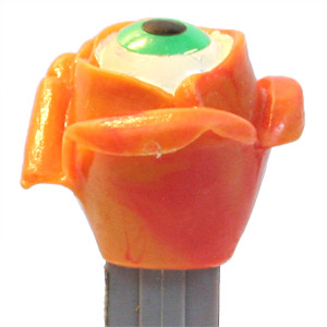 PEZ - PEZ Miscellaneous - Psychedelic Flower - Orange Flower - A