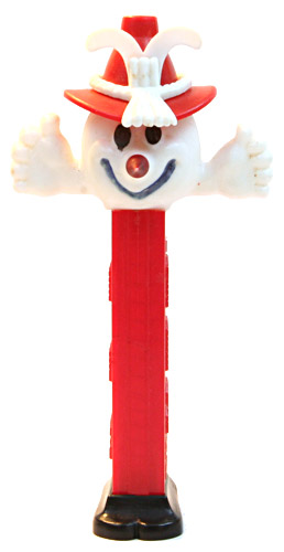 PEZ - Olympics - Olympic Snowman - Long Cone Nose