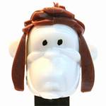 PEZ - King Louie  White Head, Dark Brown Hair