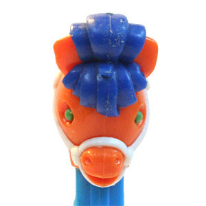 PEZ - Circus - Pony-Go-Round - Orange/DarkBlue/White/Green