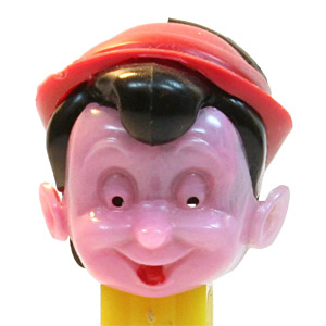 PEZ - Disney Classic - Pinocchio - Pinocchio - Pink Face - B