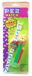 PEZ - Wrist band watch with dispenser  White/Red with I-Saur