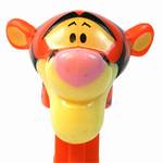 PEZ - Tigger A Orange Neck, pink nose