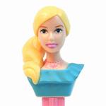 PEZ - Barbie with braid A light blue dress