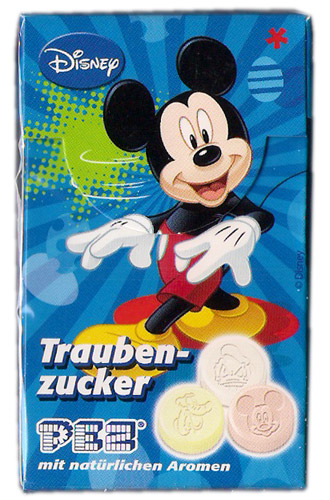 PEZ - Dextrose Packs - Mickey - easter eggs