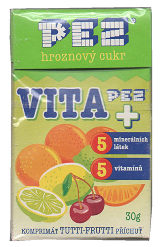 PEZ - Dextrose Packs - VITA - fruits