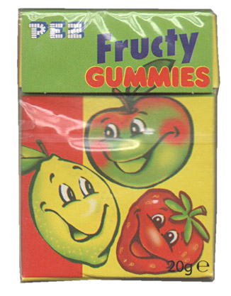 PEZ - Dextrose Packs - Fructy GUMMIES