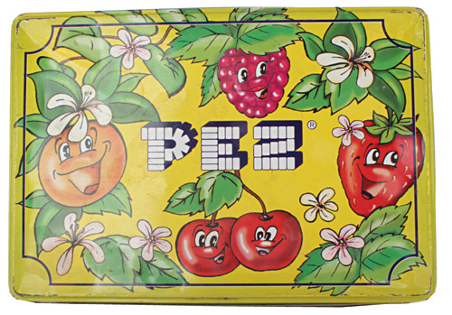 PEZ - Tin Boxes - Fruits